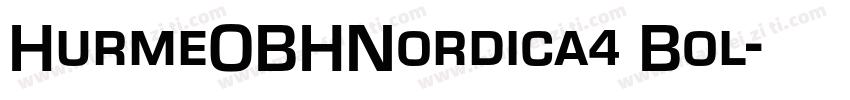 HurmeOBHNordica4 Bol字体转换